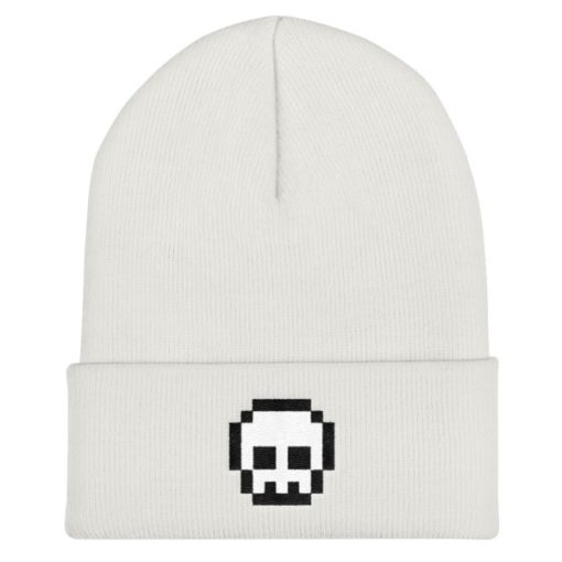 Pixel Skull Beanie