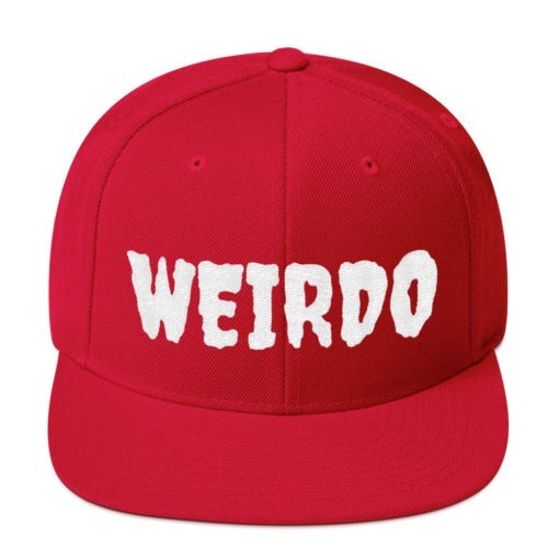 Weirdo Snapback Hat