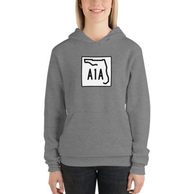 florida a1a road sign hoodie